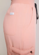 The Flow Straight-Leg Scrub Pant- Pink