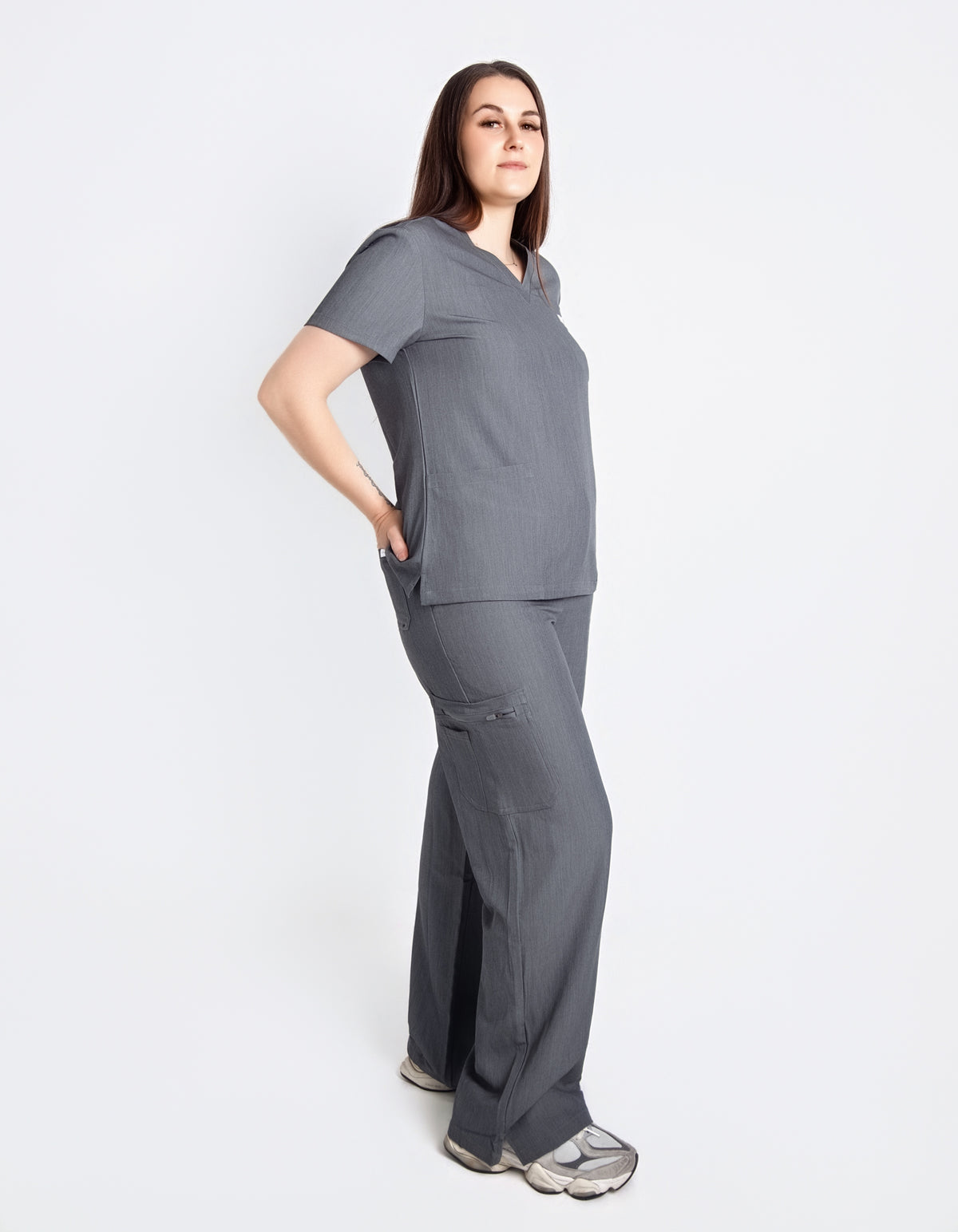 VITAL Scrub Set- Grey