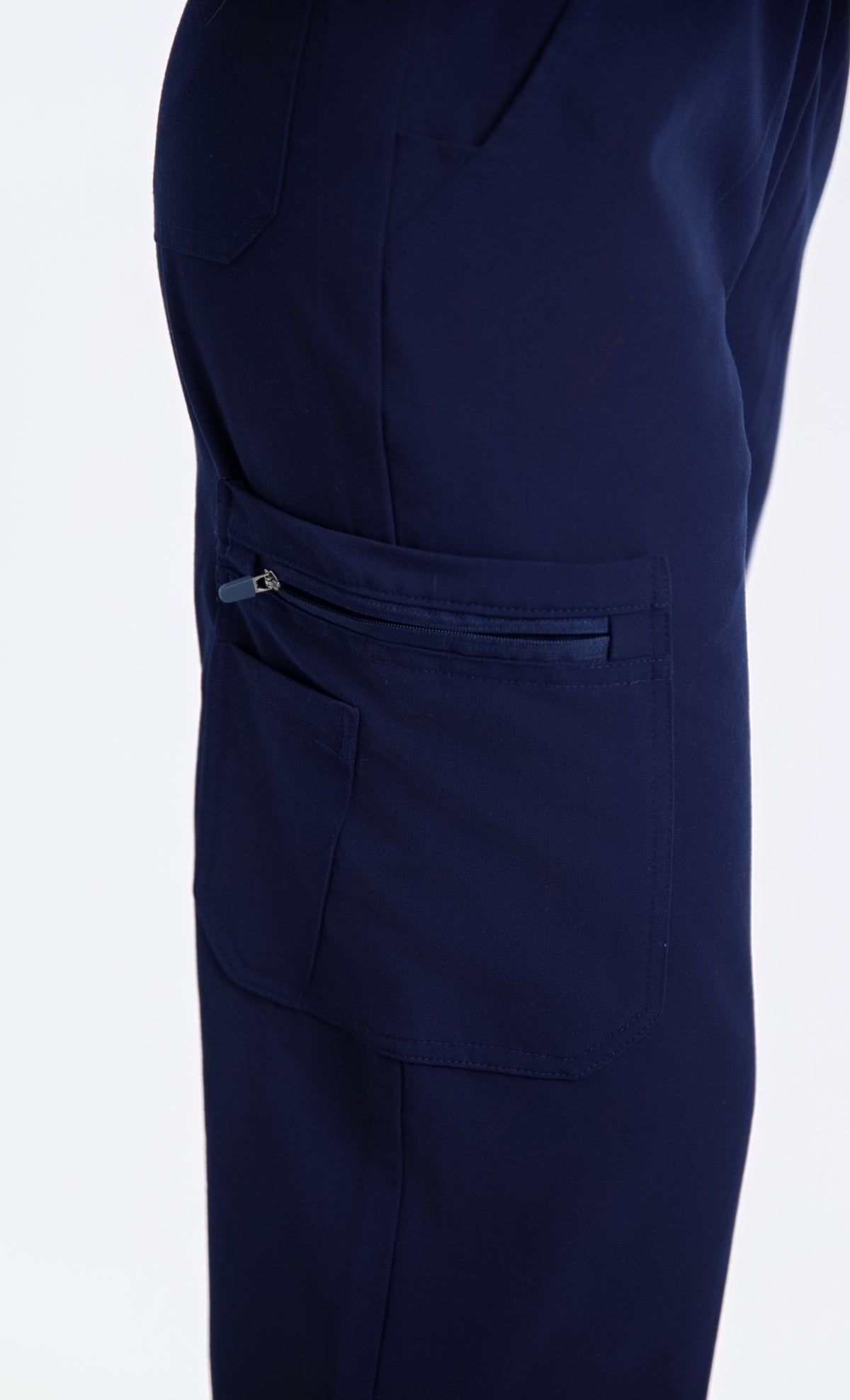The Flow Straight-Leg Scrub Pant- Navy