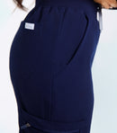 The Flow Straight-Leg Scrub Pant- Navy
