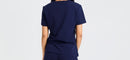 VITAL V-Neck Scrub Top- Navy